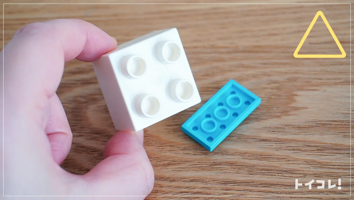 薄いパーツ(プレート・タイル)