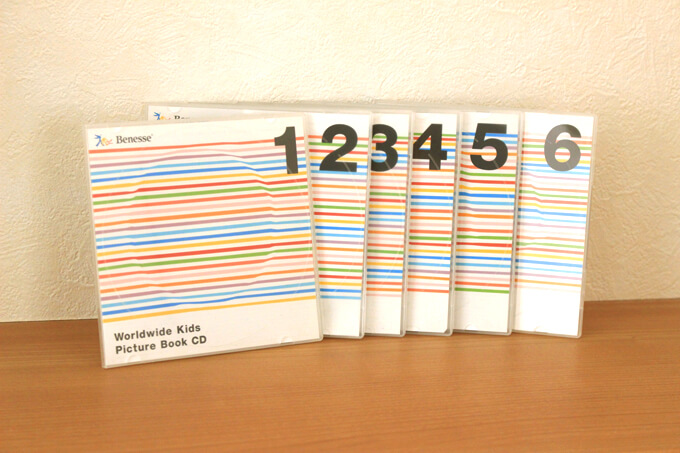 ワールドワイドキッズの教材の朗読CD