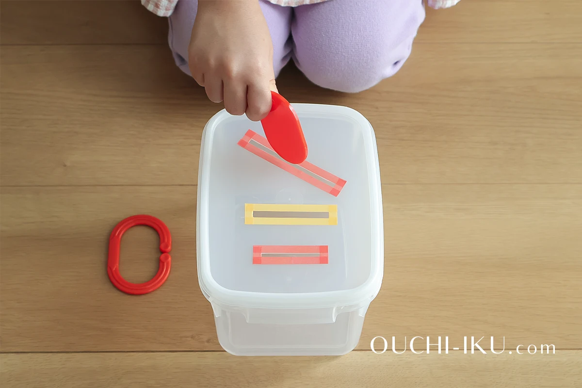 ポットン落としの作り方！レベル別に簡単手作り。子どもが遊びつくせる優れもの♪ | オウチーク！