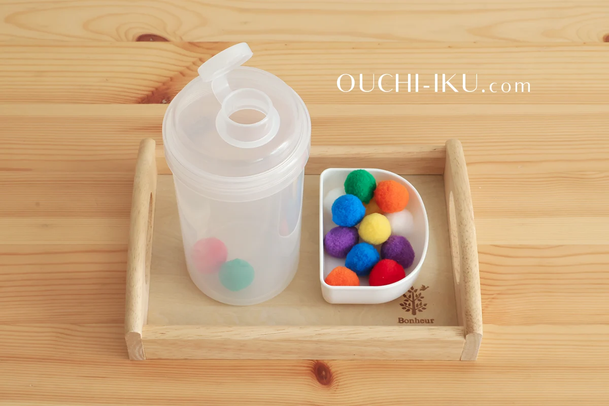 ポットン落としの作り方！レベル別に簡単手作り。子どもが遊びつくせる優れもの♪ | オウチーク！