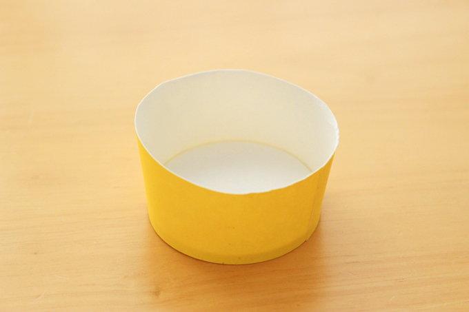 折り紙アイスのカップの作り方