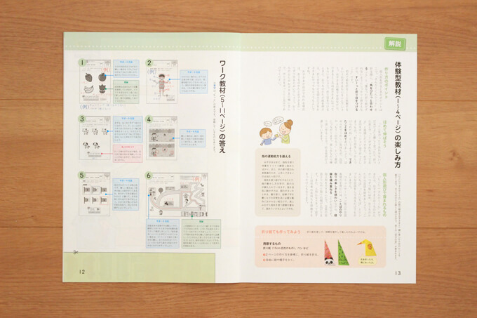 あとのびおためしブックの回答と解説
