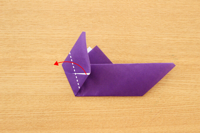 コウモリの折り方4