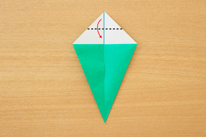 簡単なカボチャの折り紙2