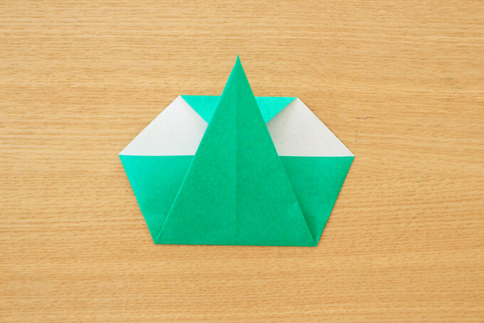 簡単なカボチャの折り紙4