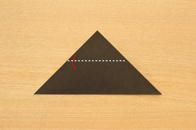 黒猫の折り紙の折り方2