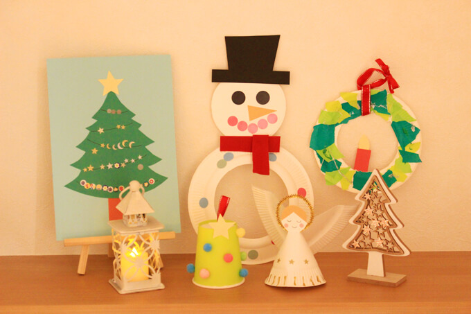 クリスマスの子供向け工作 知育遊びにもなる飾りを親子で作ろう オウチーク