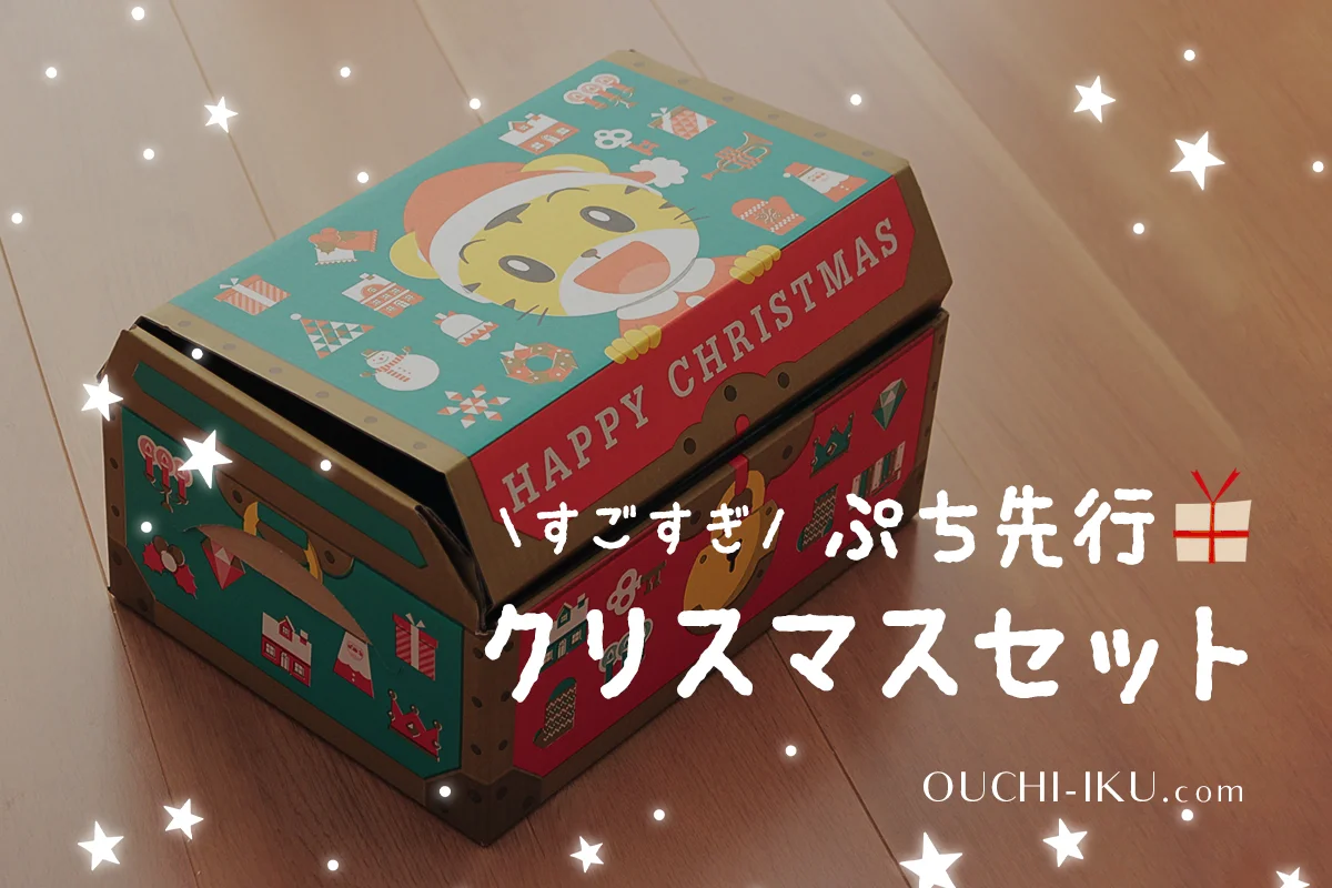 こどもちゃれんじぷち有料別売教材「クリスマス特別号」感想！成長に 
