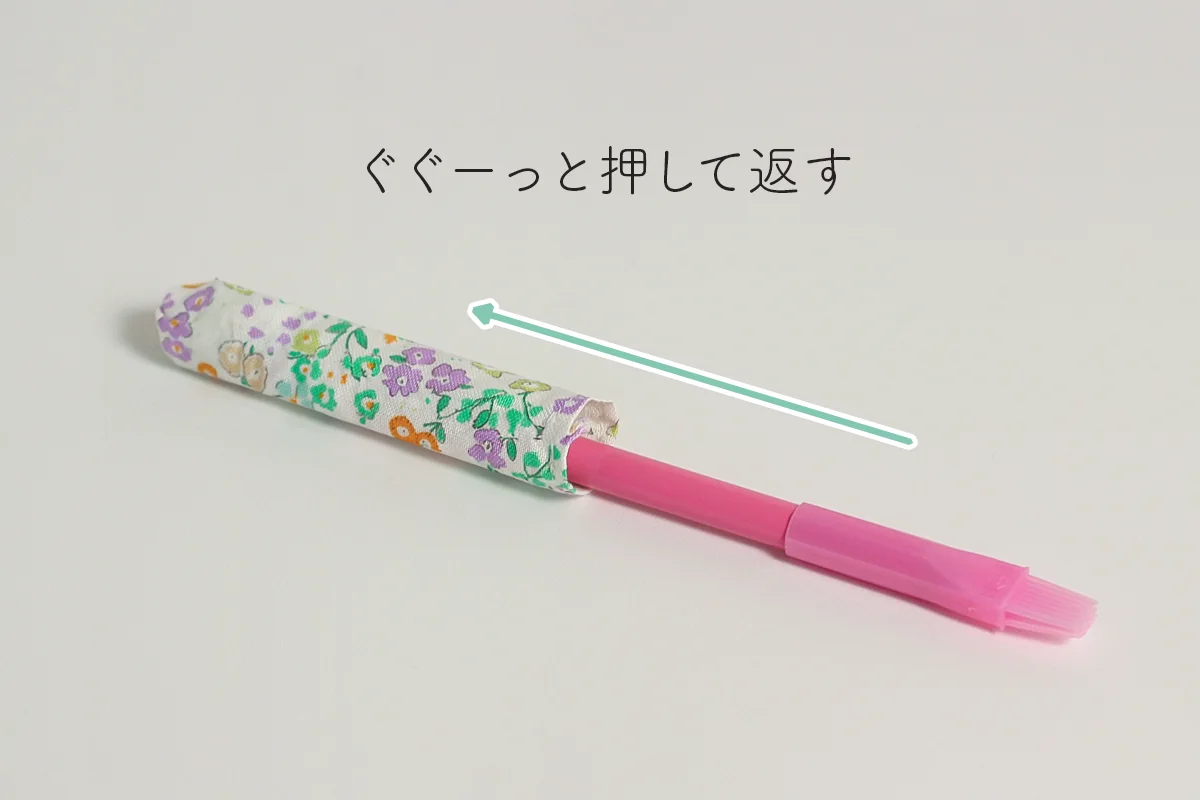 超簡単にぎにぎ「キャンディスティック」を手作り。0歳モンテッソーリ 