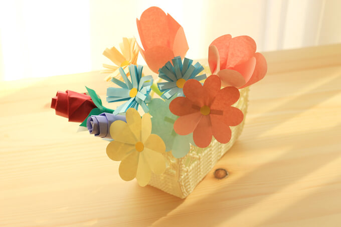 【簡単】花の工作・立体バージョン！幼児からできる作り方をご紹介