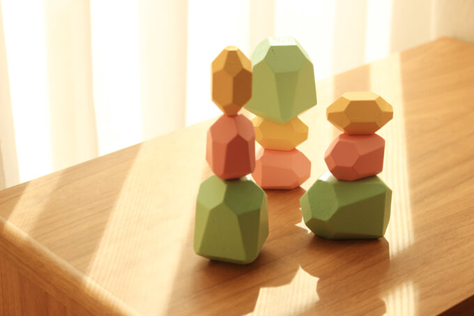 パステルカラーのヒミクブロック2