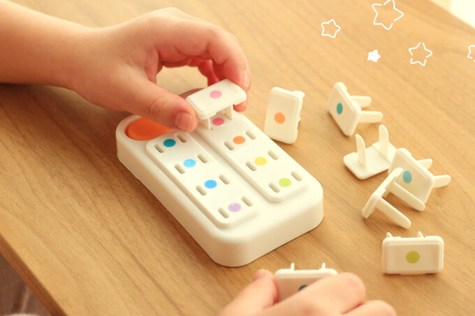 マッチングおもちゃを簡単に手作り！パチッとハマる感触で何度も合わせたくなる！