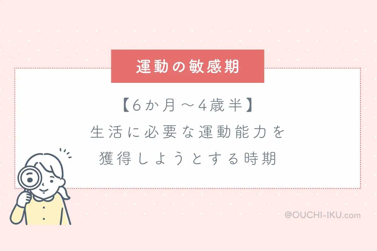 モンテッソーリ運動の敏感期とは