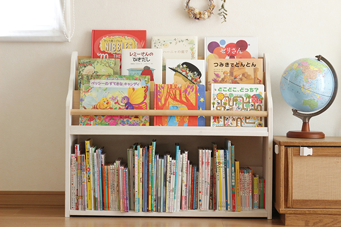 子どもが本好きに育つ絵本棚