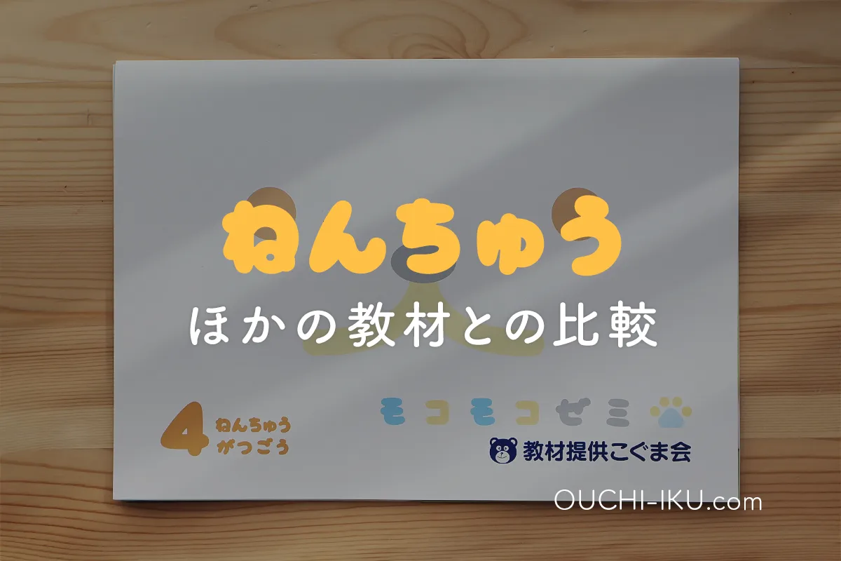 モコモコゼミ年中コース1年受講口コミレポ。基礎力づくりはバッチリ 