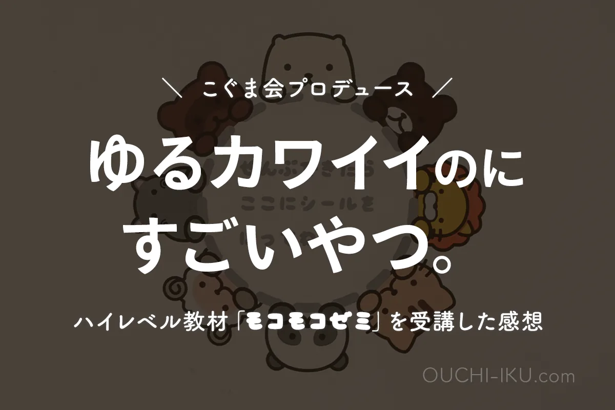 【辛口】モコモコゼミは受験組もいける？難しい教材受講の評判と感想をブログで口コミ