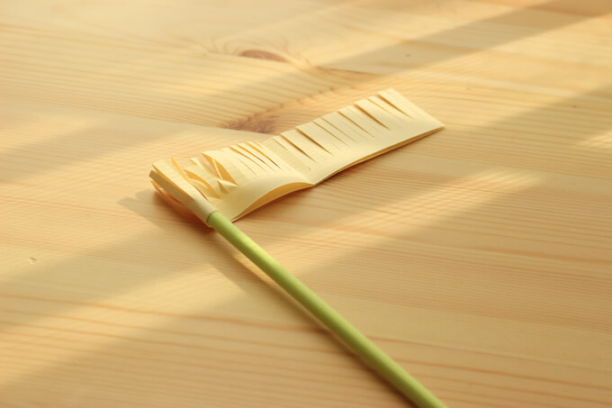 折り紙で作る簡単なマーガレットの花の作り方5