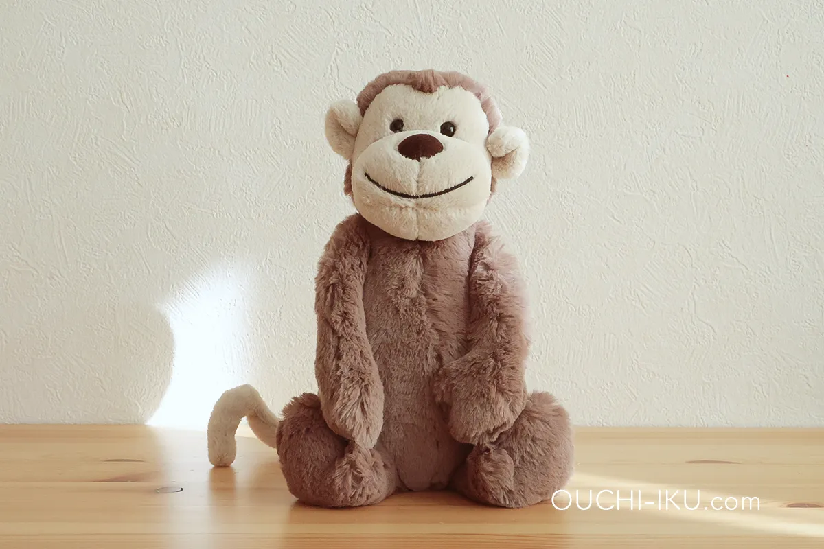 ジェリーキャットのBASHFUL MONKEY（さる）のMサイズ