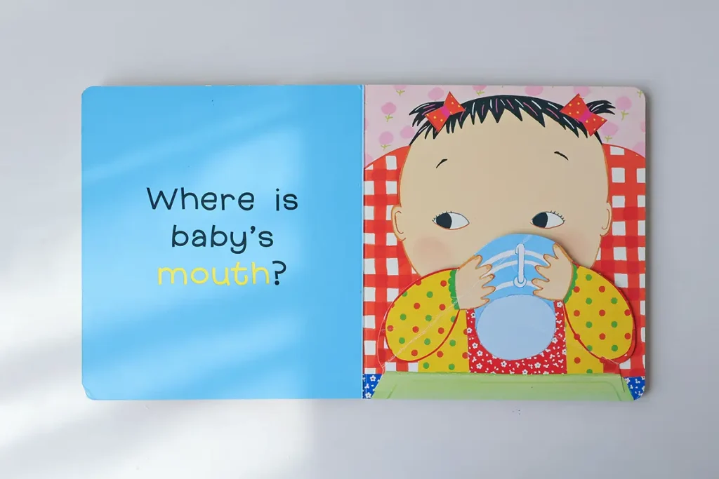 『Where-Is-Babys-Belly-Button』（おへそどこ？）の内容