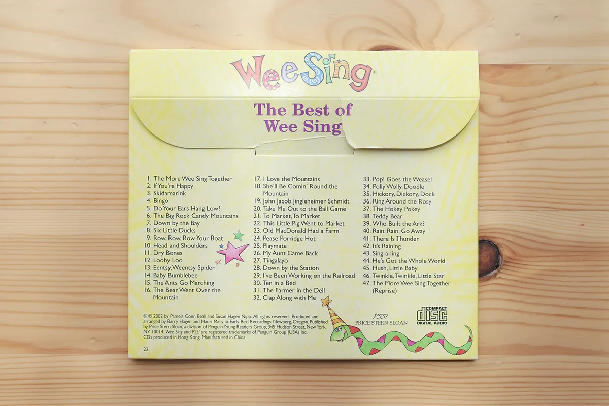『The-Best-of-Wee-Sing』のCD