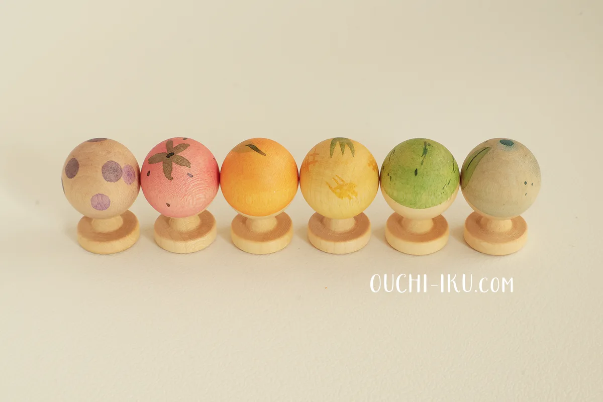 #20 Fruit-dolls craftの頭