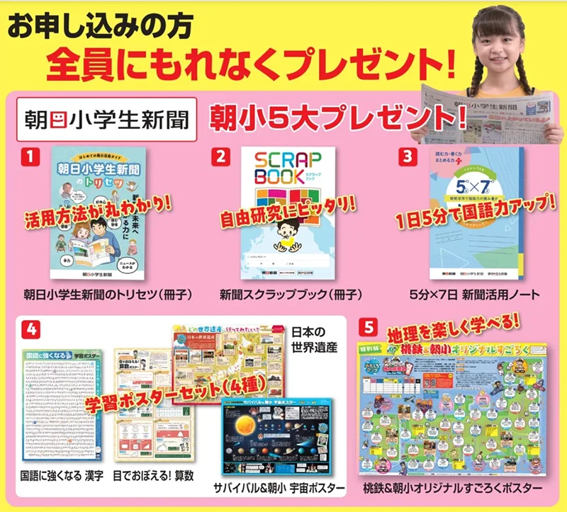 朝日小学生新聞キャンペーン
